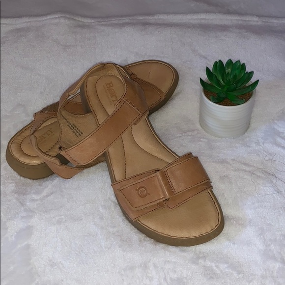 BNWOT Leather Sandal by Born - Picture 1 of 6
